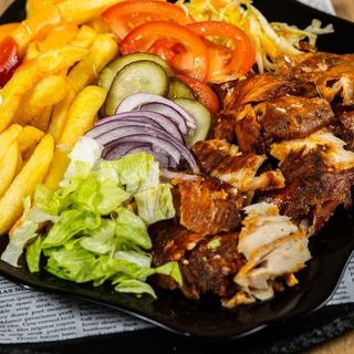 Shaorma farfurie pui-vita + + doza 0.25l Pepsi