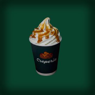 Ciocolata calda cu frisca si caramel