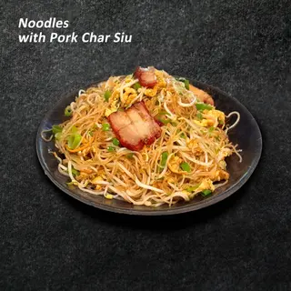Noodles mare cu porc char siu