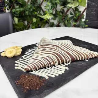 Clătită Nutella + banana + Oreo