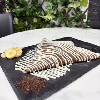 Clătită Nutella + banana + Oreo