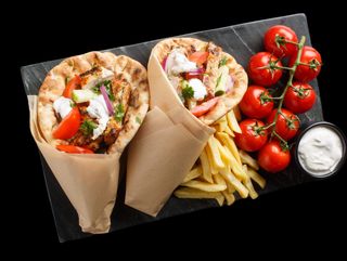 Meniu Pita Gyros de Porc