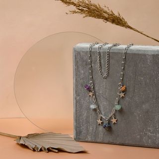 Lantisor cu pietre semipretioase