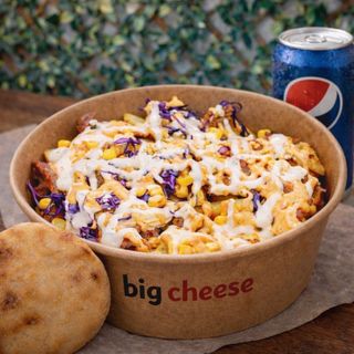 Chiken box +pepsi+painica casei