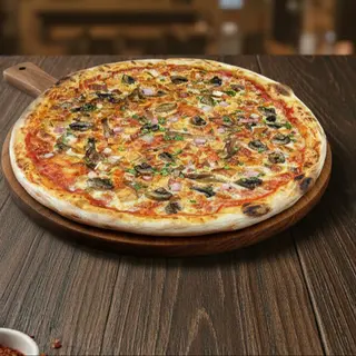 Pizza Chicken & Mushroom & Bacon Ø 50CM