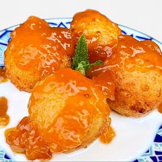 Papanasi cu Dulceata de Caise - NOU!