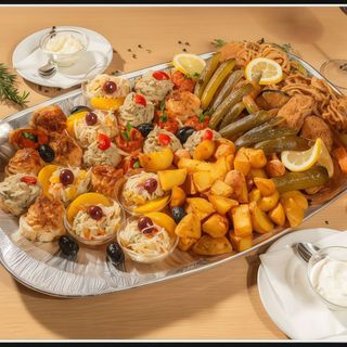 Platou vegetarian