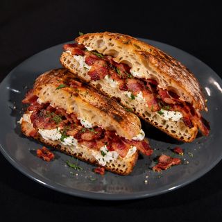 Bacon Toast + Egg