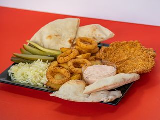 Menu Schnitzel Cotlet Porc