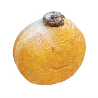 Gogoașă cu cremă de alune de pădure și cacao