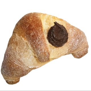 Croissant cu cremă de alune de pădure și cacao