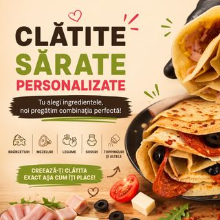 Clătită sărată personalizată