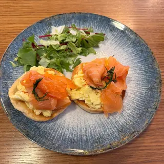 Scrambled Eggs on Toast