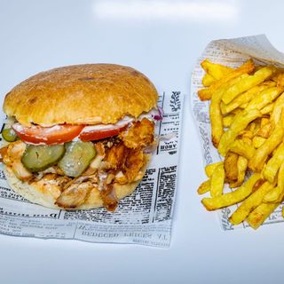 Meniu kebab mixt pui-berbecuț