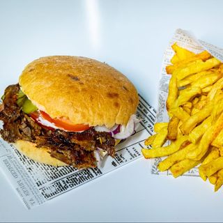 Meniu kebab mixt vită-berbecuț
