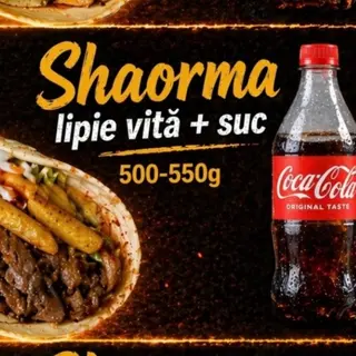 Shaorma vita+suc