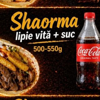 Shaorma vita+suc