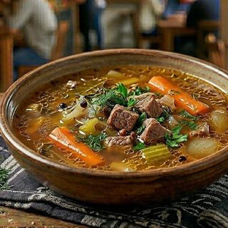 CIORBĂ DE VITĂ (Beef Soup)