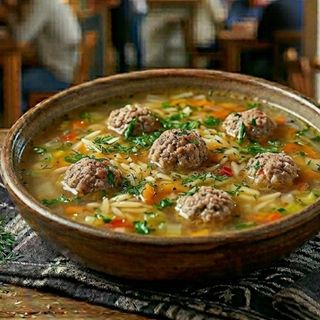 CIORBĂ DE PERIȘOARE (Meatball Soup)