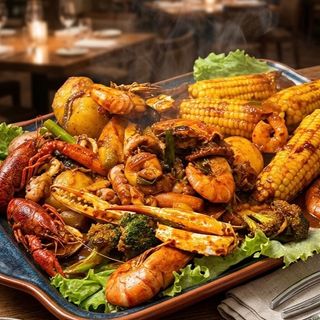 PLATOU JUICY FRUCTE DE MARE 4 PERSONE/ JUICY SEAFOOD PLATTER - 4 PERSON (2400 g)
