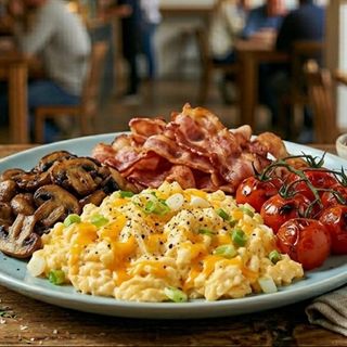 SCRAMBLED OU/ EGG