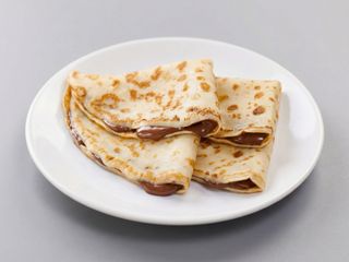 Clătite cu ciocolată finetti sau dulceață de afine