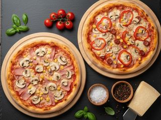 OFERTĂ- 2× Pizza- Ø40cm