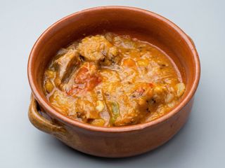 Tigaie picantă de pui