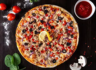 Pizza Tonno e Cipolla Ø 50m