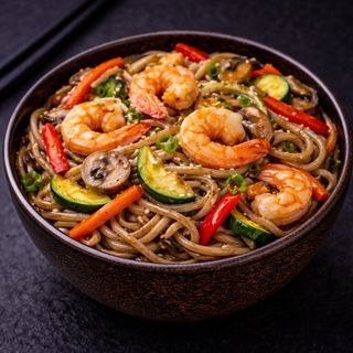 Soba cu creveti