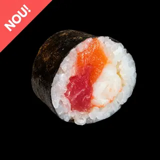 Shrimp&Tuna&Salmon Futomaki