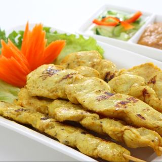 CHICKEN SATAY 4PCS