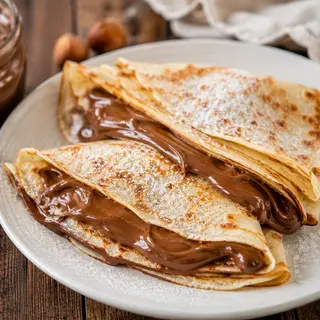 Clătite cu Nutella