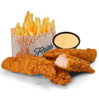 Crispy strips picant mic - 390 gr