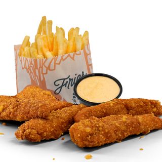 Crispy strips picant mediu - 450 gr