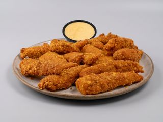Crispy strips protein box picant - 580 gr