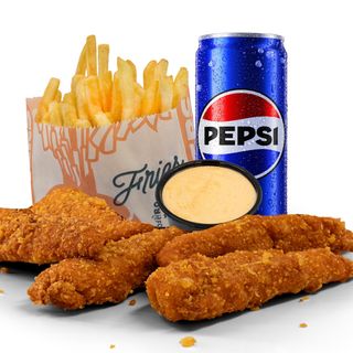 Meniu crispy strips picant mediu - 450 gr