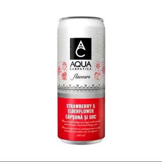 Aqua Carpatica flavours căpșună și soc
