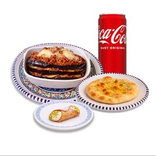Meniu Parmigiana di melanzane alla siciliana