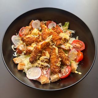 Crispy & Cheddar Salad