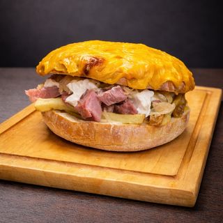 Ciolan kebab gratinat cu cheddar