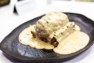 Filetto di manzo al pepe verde