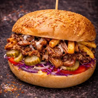 SHAORMA DE VITĂ/BERBECUȚ LA KEBAB
