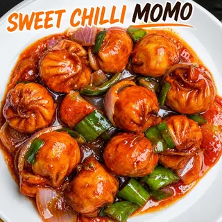 Sweet chilli momo (10 pieces)