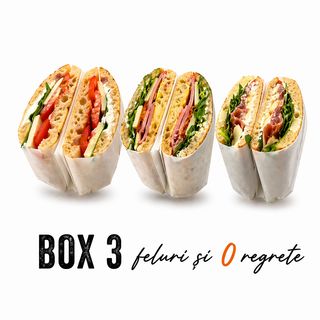 Box 3 feluri si 0 regrete