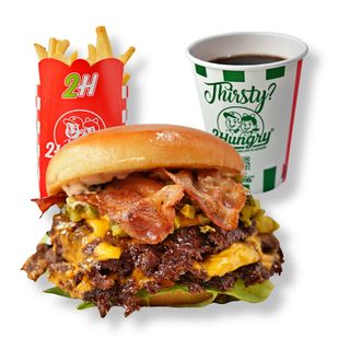 Crispy Bacon Double Smash Meniu