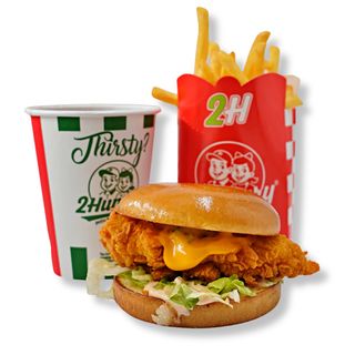 Crispy Burger Junior Meniu