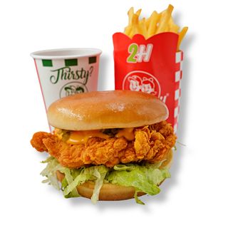 Crispy Chicken Burger Meniu