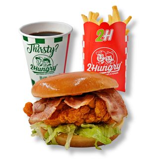 Crispy Bacon Chicken Burger Meniu