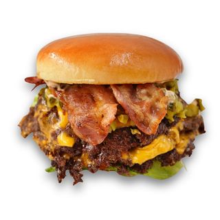 Crispy Bacon Triple Smash